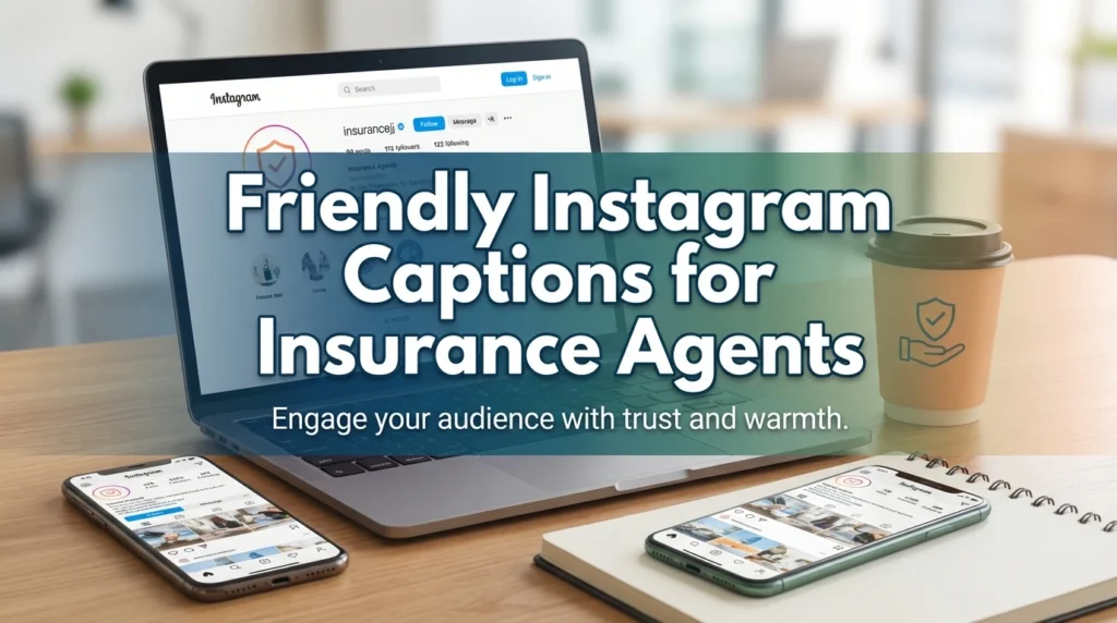 Friendly Instagram Captions for Insurance Agents