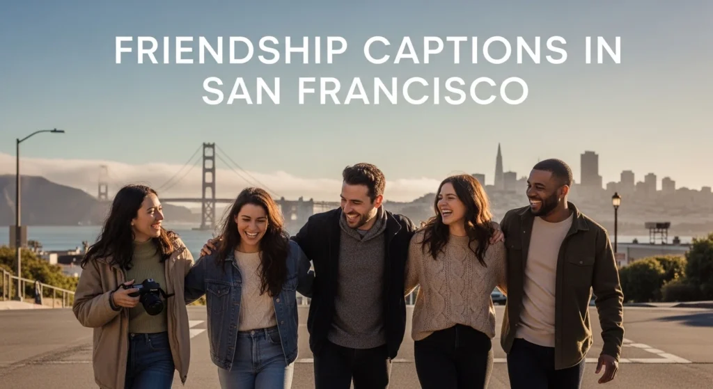 Friendship Captions in San Francisco
