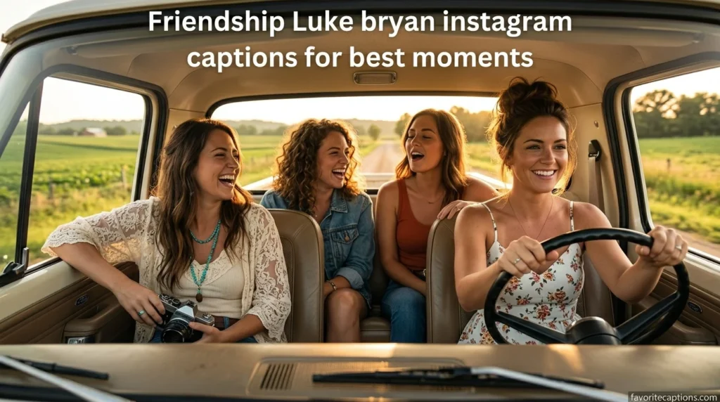 Friendship Luke bryan instagram captions for best moments