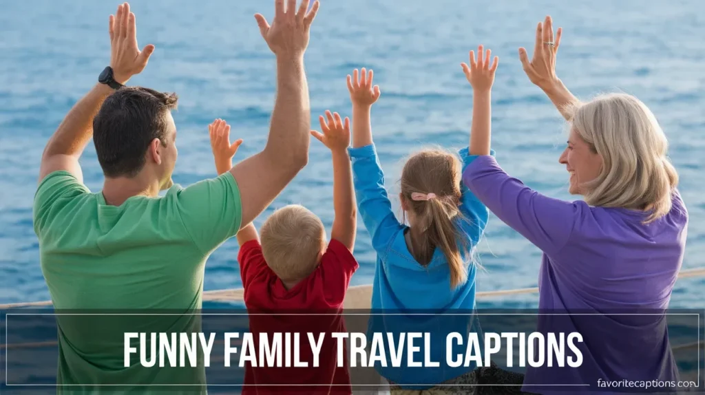 Funny Family Travel Captions