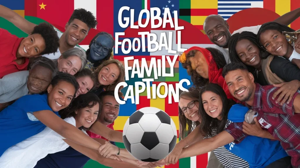 Global Football Family Captions