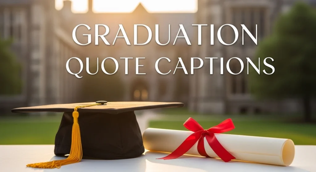 Graduation Quote Captions