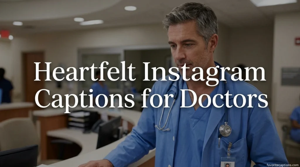Heartfelt Instagram Captions for Doctors