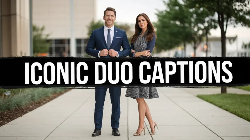 Iconic Duo Captions