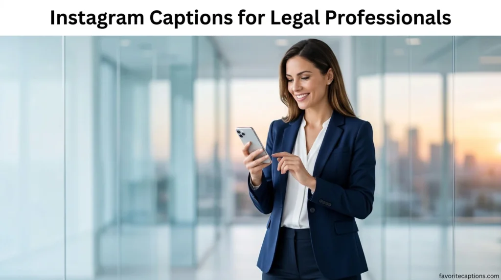 Instagram Captions for Legal Professionals