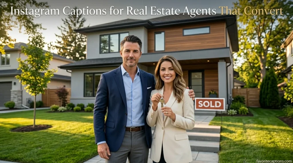 Instagram Captions for Real Estate Agents That Convert