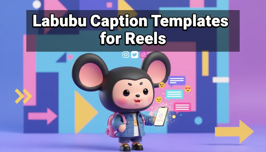 Labubu Caption Templates for Reels