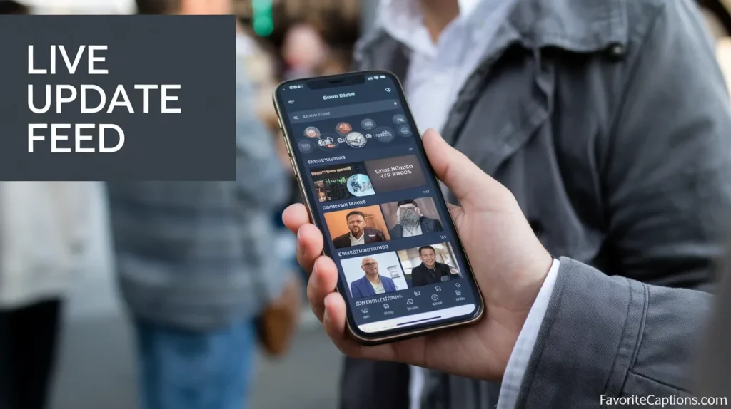 Live Update Feed