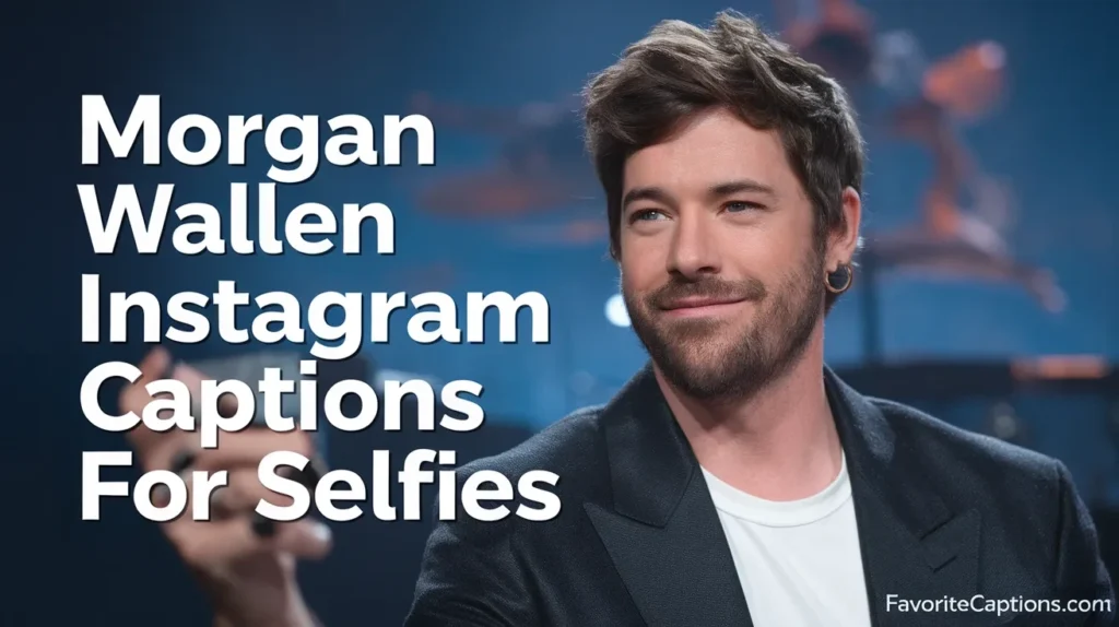 Morgan Wallen Instagram Captions for Selfies