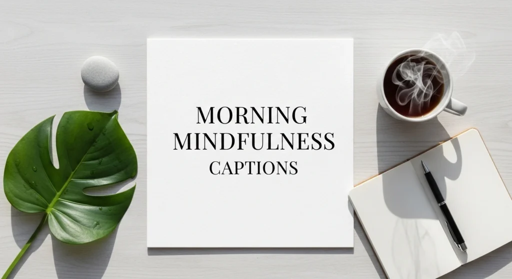 Morning Mindfulness Captions