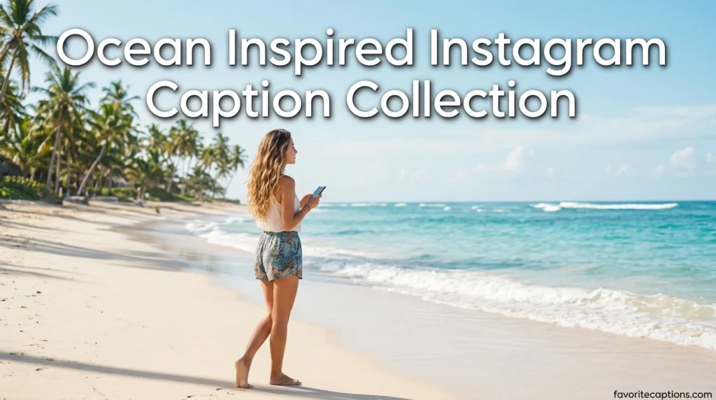 Ocean Inspired Instagram Caption Collection