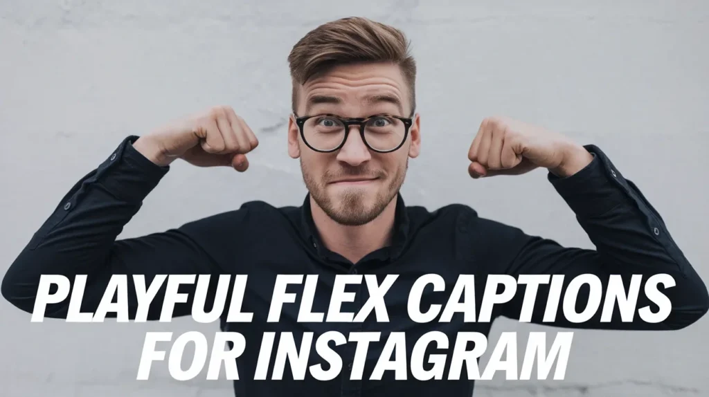 Playful Flex Captions for Instagram