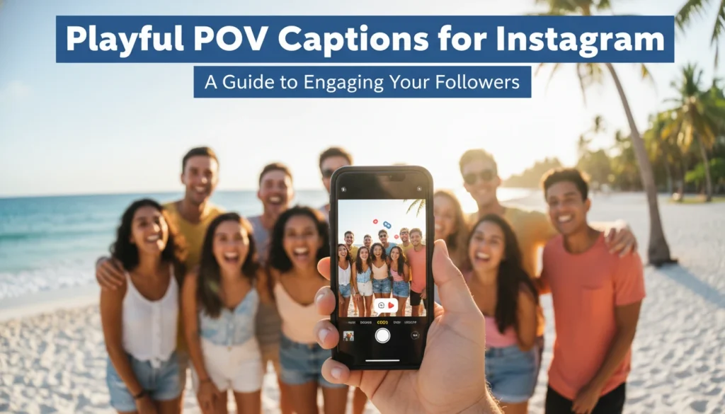 Playful POV Captions for Instagram