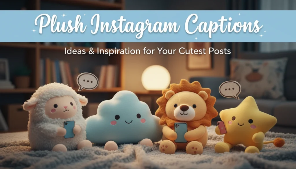 Plush Instagram Captions