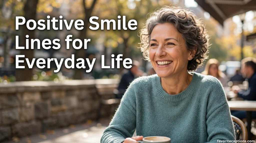 Positive Smile Lines for Everyday Life