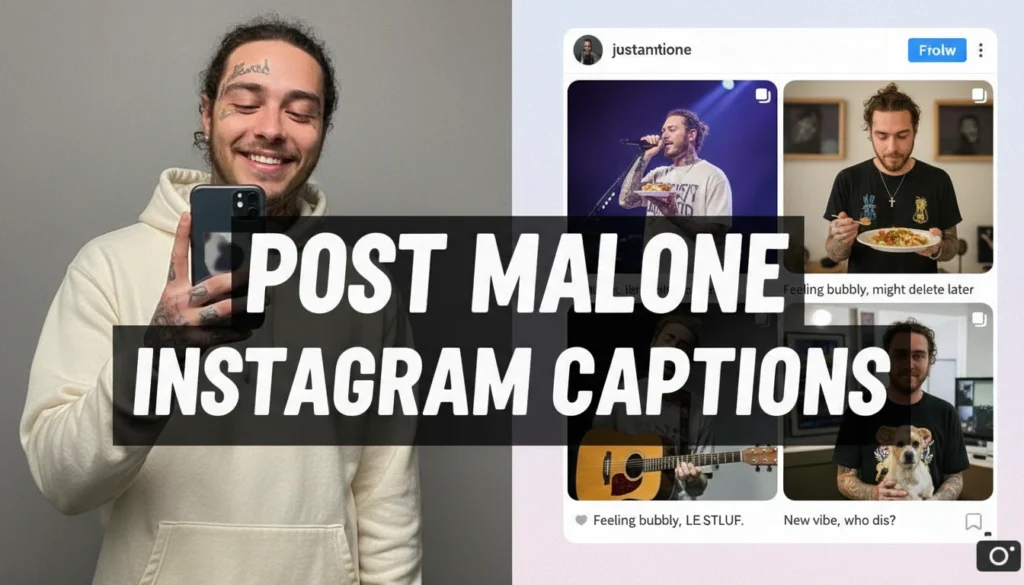 Post Malone Instagram Captions