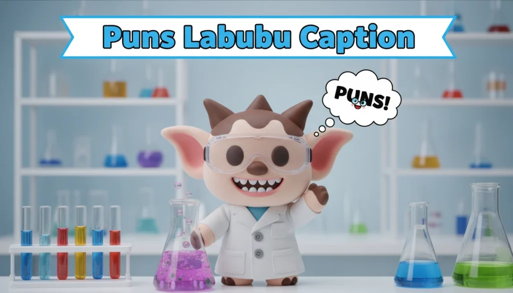 Puns Labubu Caption 