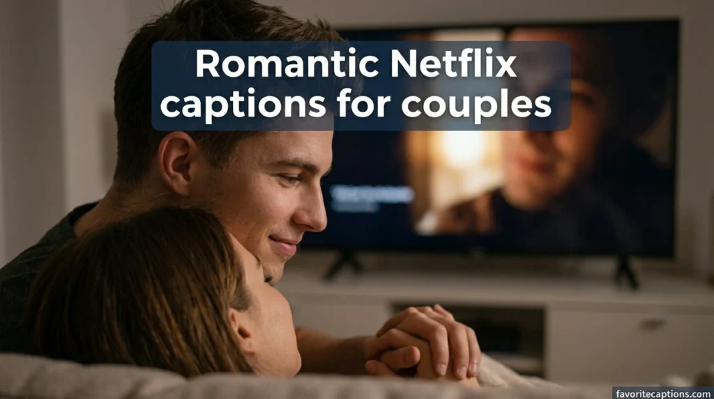 Romantic Netflix captions for couples