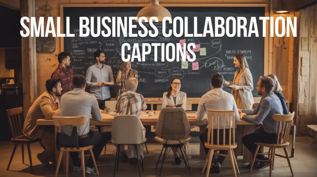 Small Business Collaboration Captions