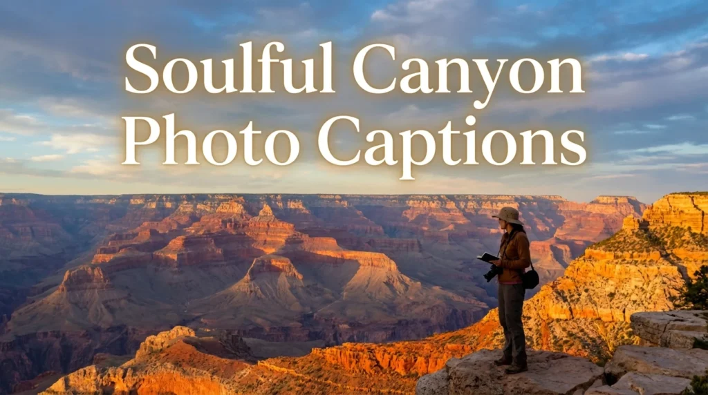 Soulful Canyon Photo Captions