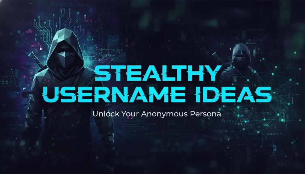 Stealthy Username Ideas