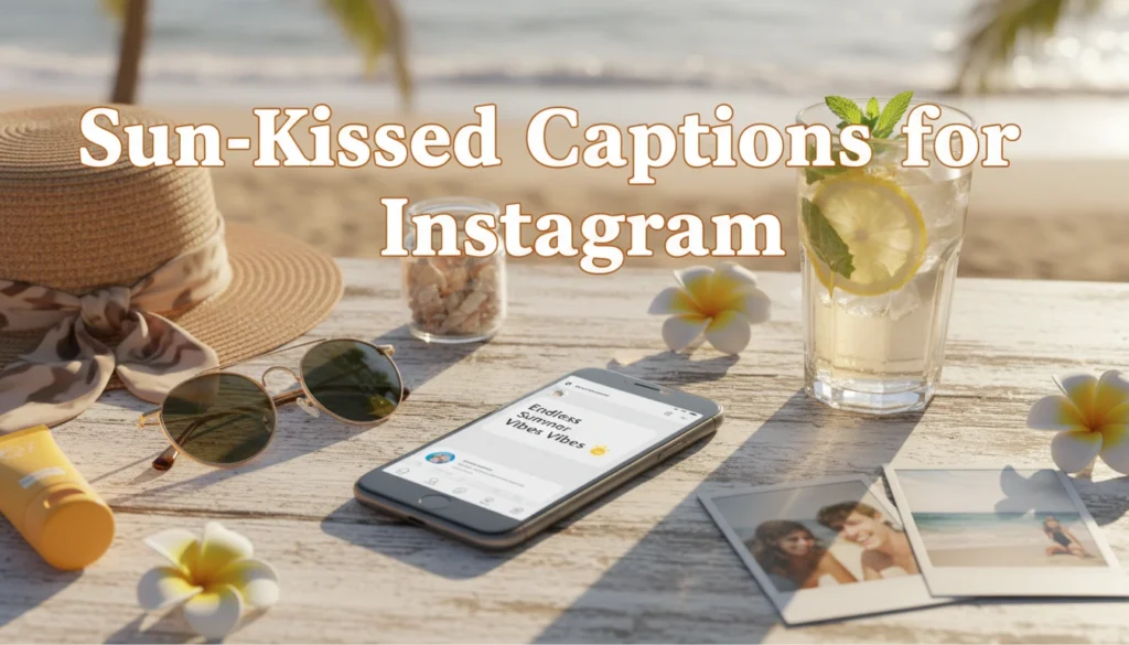 Sun-Kissed Captions for Instagram