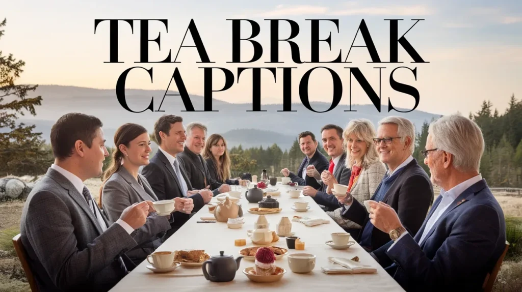 Tea Break Captions