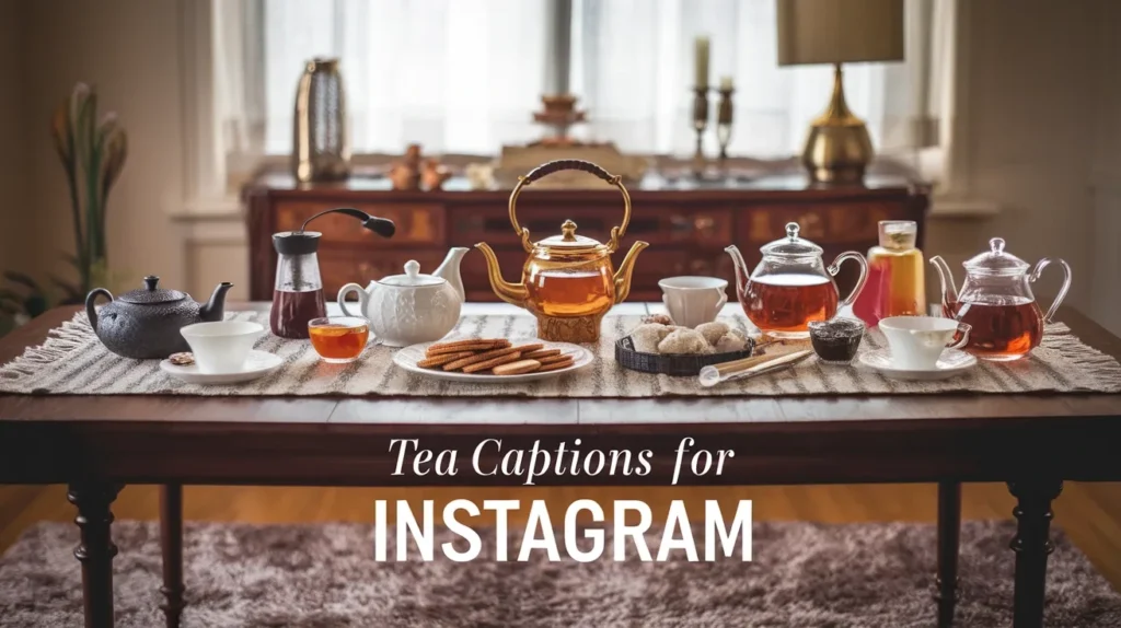 Tea Captions for Instagram