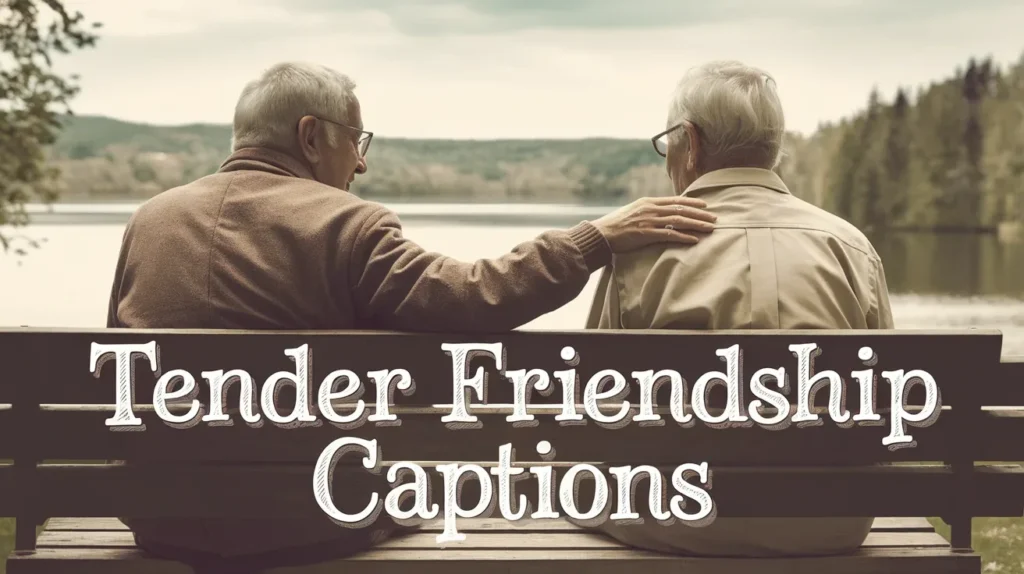 Tender Friendship Captions