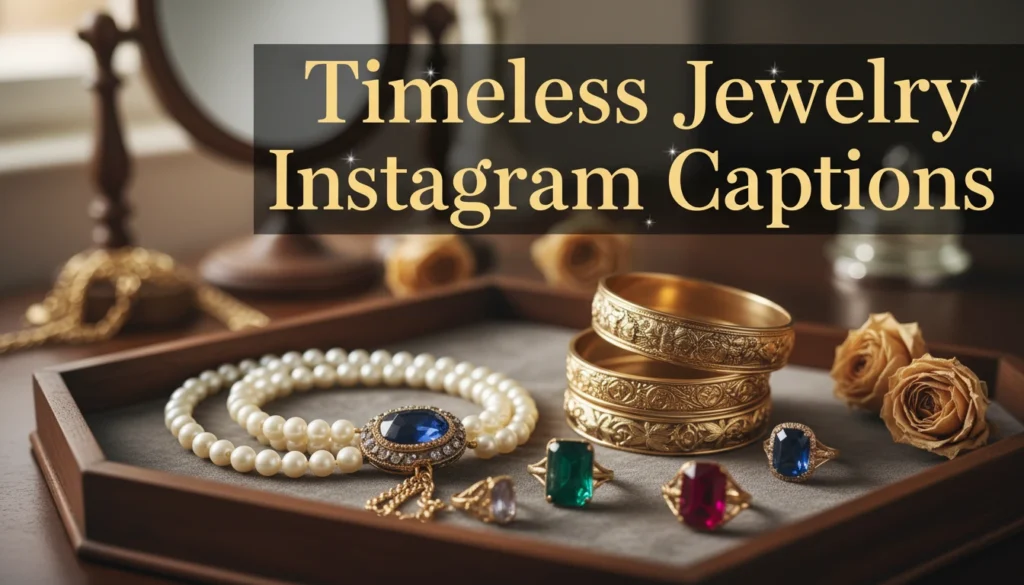 Timeless Jewelry Instagram Captions
