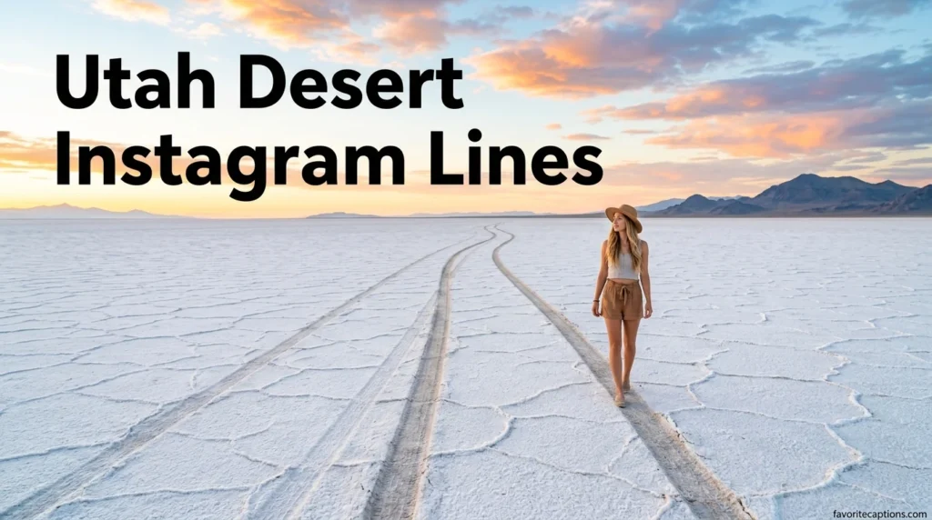 Utah Desert Instagram Lines