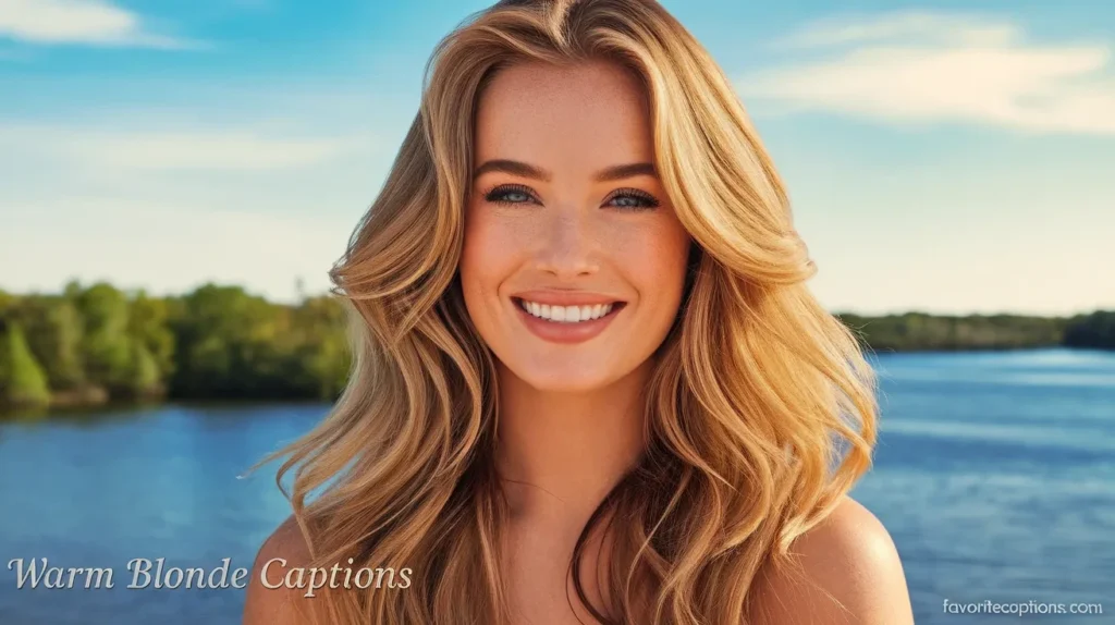 Warm Blonde Captions