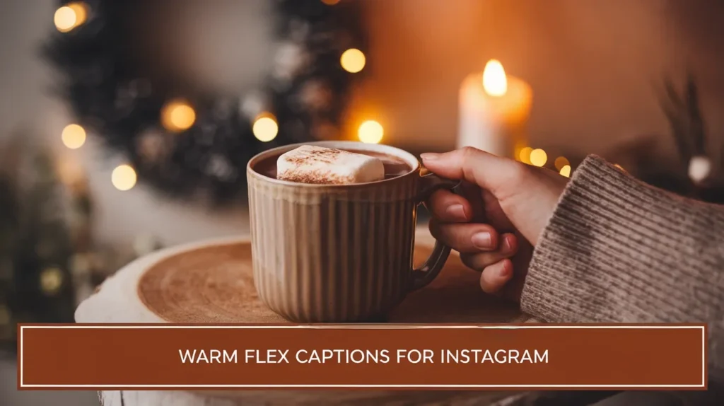 Warm Flex Captions for Instagram