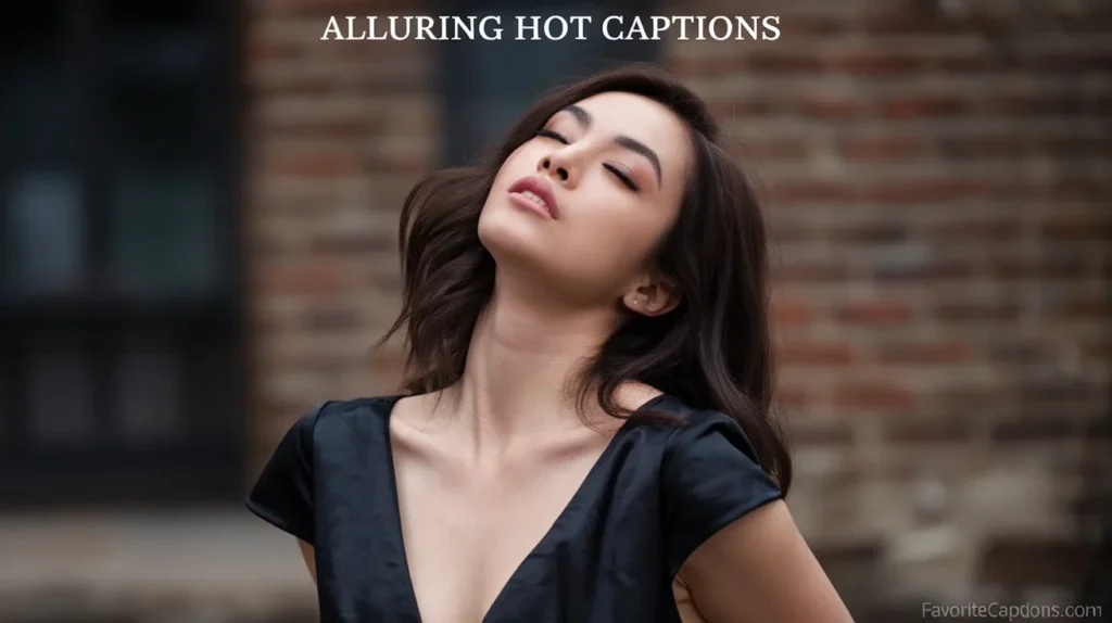 Alluring hot captions