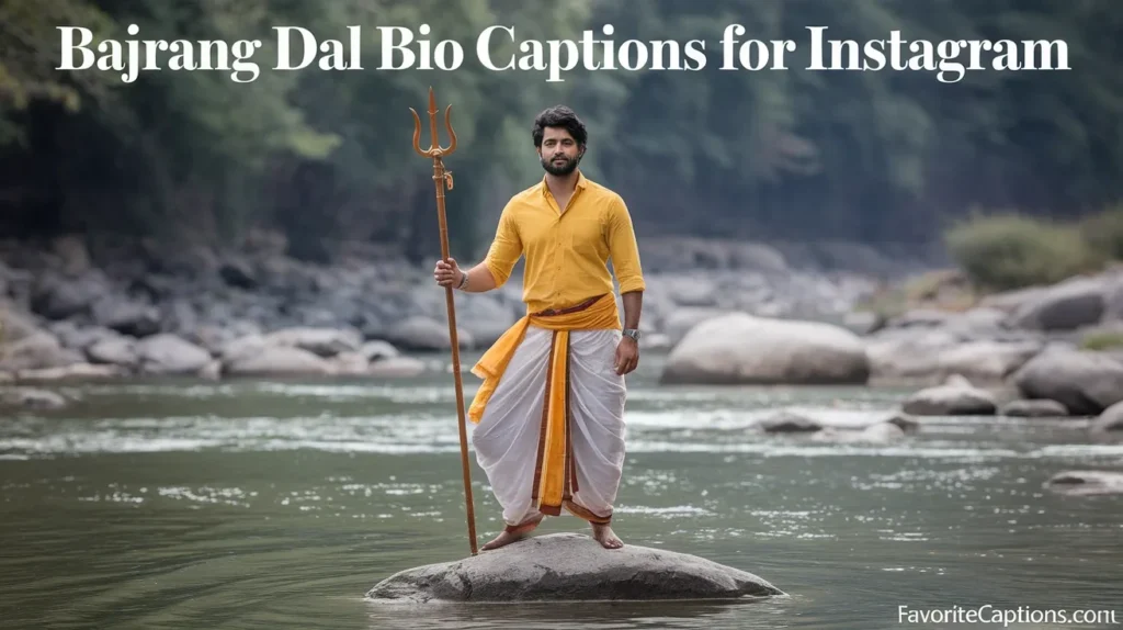 Bajrang Dal Bio Captions For Instagram