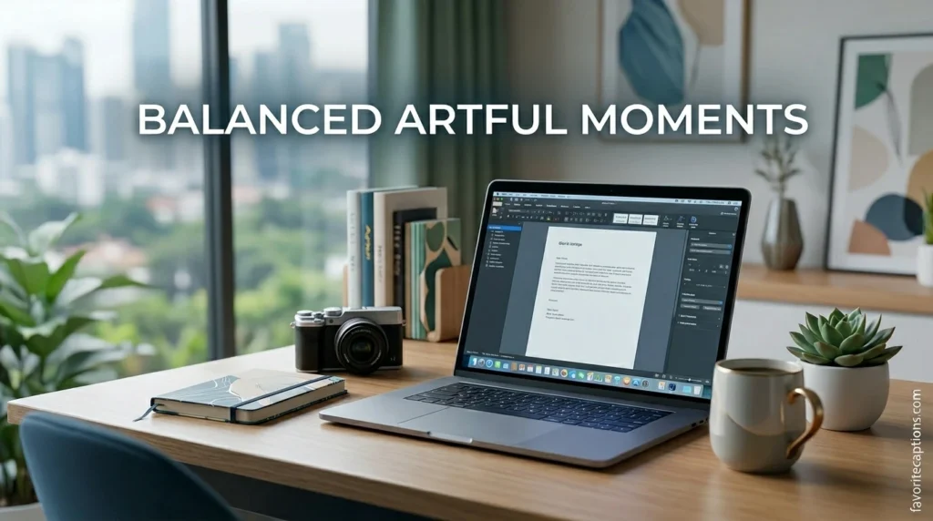 Balanced Artful Moments