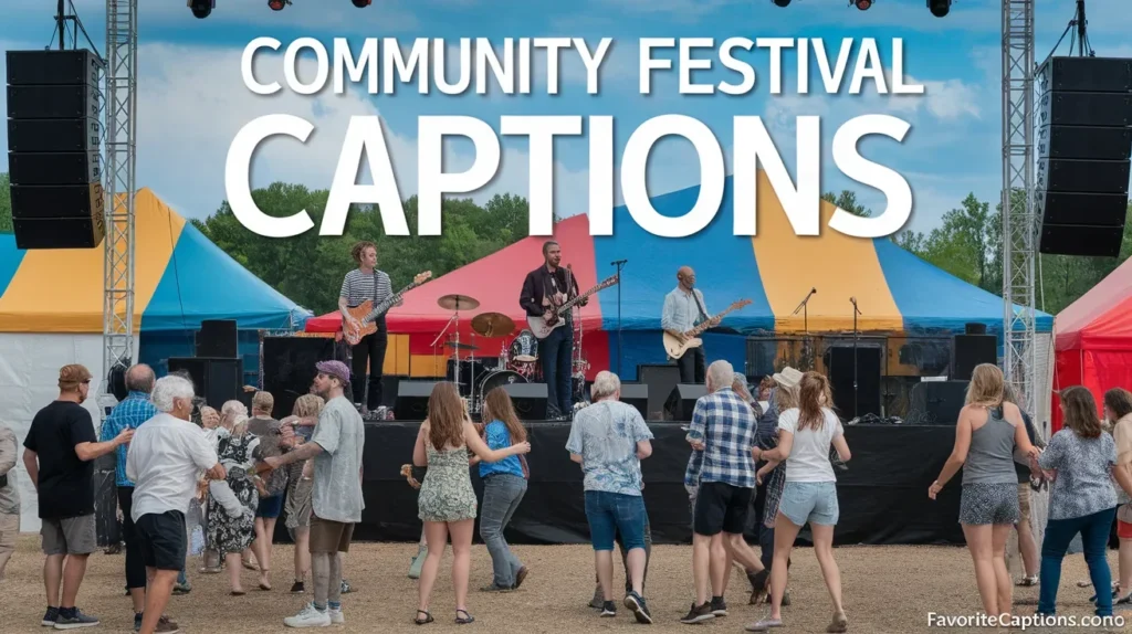 Community Festival Captions
