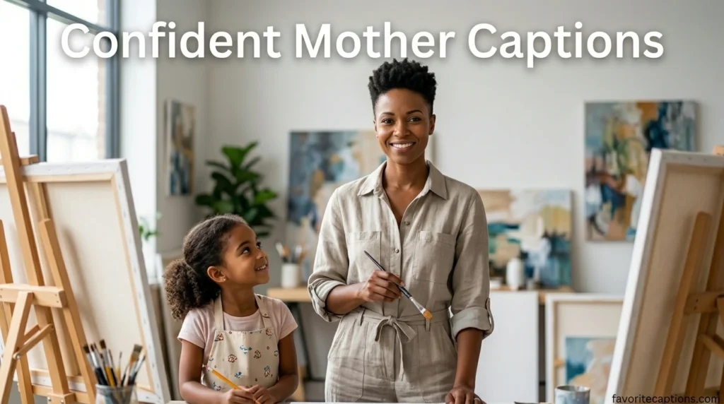 Confident Mother Captions