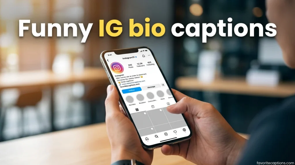 Funny IG bio captions