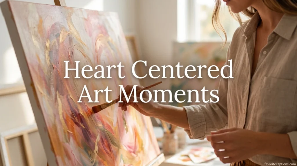 Heart Centered Art Moments