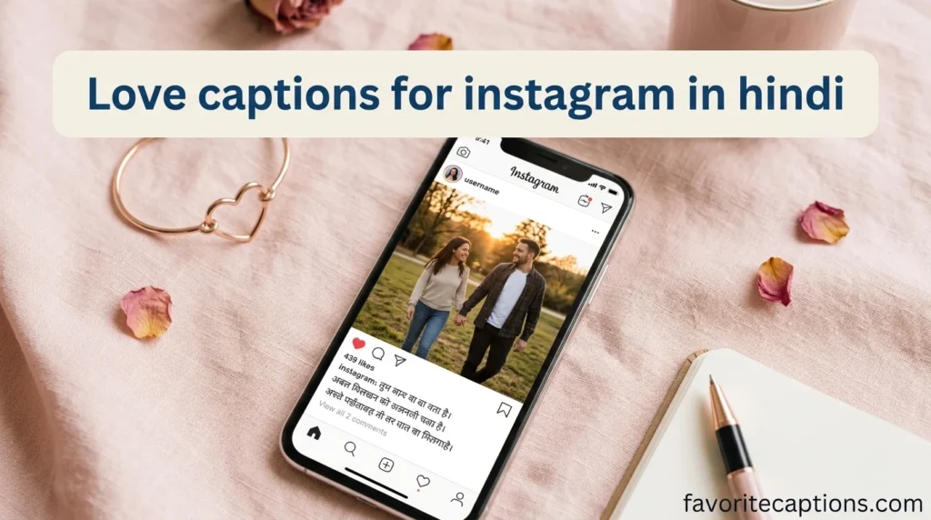 Love captions for instagram in hindi