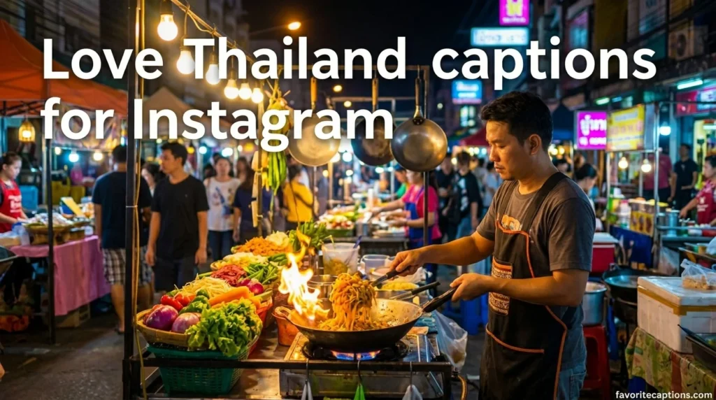 Love Thailand captions for Instagram