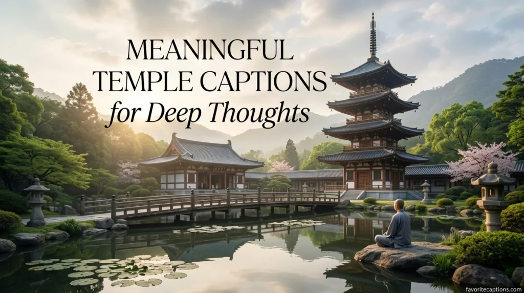Meaningful Temple Captions for Deep Thoughts
