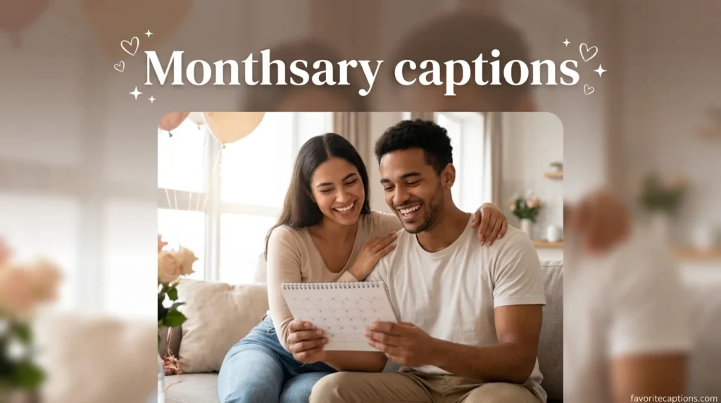 Monthsary captions