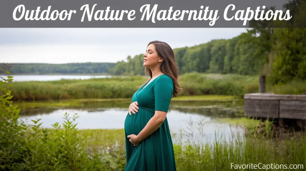 Outdoor Nature Maternity Captions