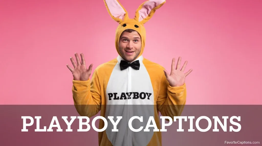 Playboy captions