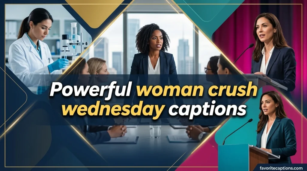 Powerful woman crush wednesday captions