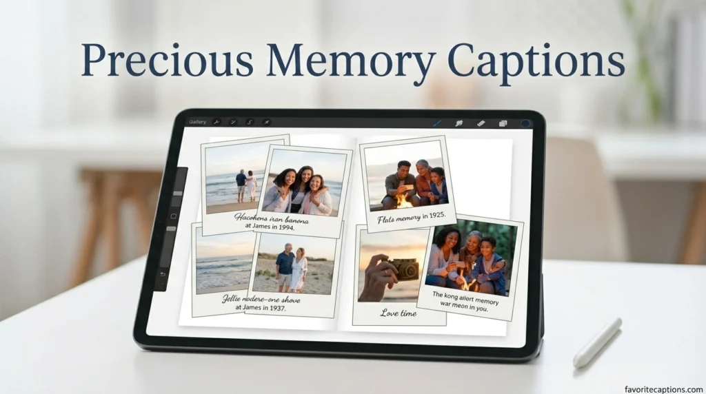 Precious Memory Captions