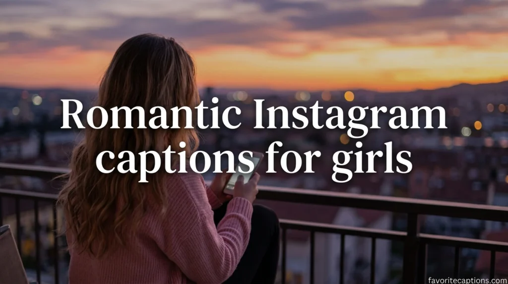 Romantic Instagram captions for girls