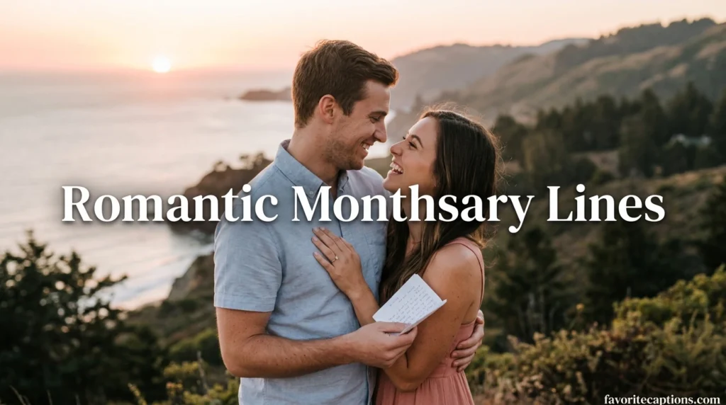 Romantic Monthsary Lines